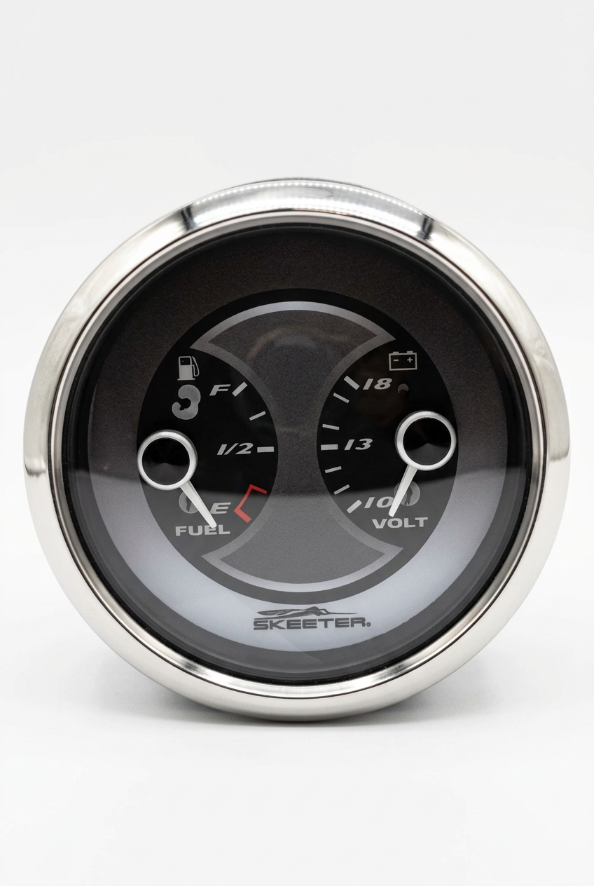 SKEETER BOAT FUEL AND VOLT GAUGE