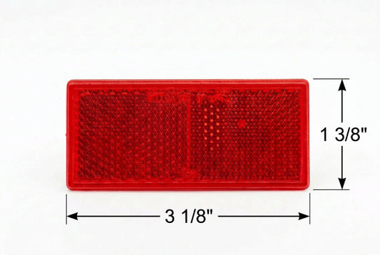 SKEETER TRAILER RED REFLECTOR