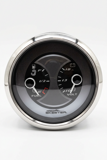 SKEETER BOAT FUEL AND VOLT GAUGE