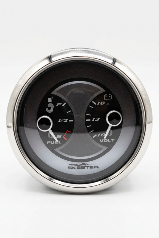 SKEETER BOAT FUEL AND VOLT GAUGE